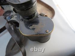 WWII German Military Dienstglas M H/6400 Rodenstock Binoculars 6x30