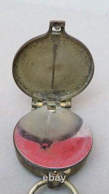WWII German Military Marching Compass Marschkompass Marked M 9058