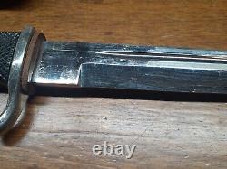 WWII German Parade / Officers Pack & Sohne Bayonet With Army Portapee And Frog