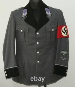 WWII German RLB Luftschutzführer Tunic Reich Air Defense Uniform Collectible