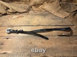 WWII German RZM Leather Canteen Harness Strap & Aluminum Cap M6 20/34 Dated 1934