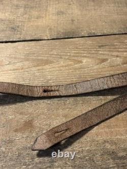 WWII German RZM Leather Canteen Harness Strap & Aluminum Cap M6 20/34 Dated 1934