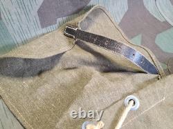 WWII German Rucksack M44 Missing Zelt Straps Backpack Assault Back Pack Army