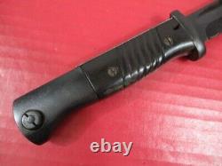 WWII German S84/98 Bayonet & Scabbard Mauser K98 Rifle Mrkd E. Pack&S. NICE #3