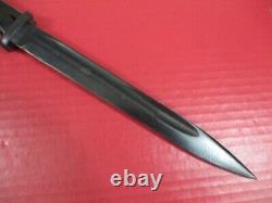 WWII German S84/98 Bayonet & Scabbard Mauser K98 Rifle Mrkd E. Pack&S. NICE #3