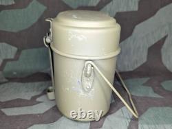 WWII German Unissued ESB42 Aluminum Mess Kit Matching Great Condition Army Heer