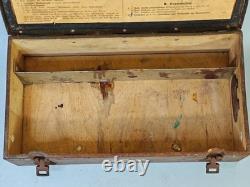 WWII German Verbandkasten Military First Aid Box Army Group North Courland Attic WWII German Verbandkasten Military First Aid Box Army Group North Courland Attic