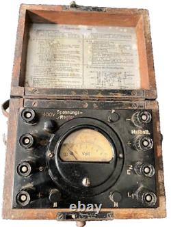 WWII German Wehrmacht Army Electric Current Regulator 1938 Original