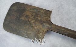 WWII German Wehrmacht Trench Field Shovel Leather Carrying Strap Equipment Army