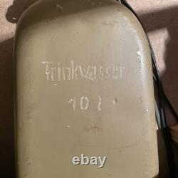 WWII German army Afrika Korps Trinkwasser 10L Water Container Panzer/ Bunk