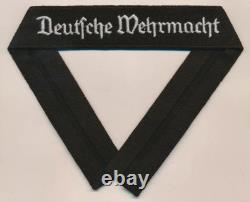 WWII German cuff title Deutsche Wehrmacht army Heer insignia uniform tunic badge