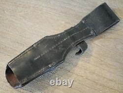 WWII German leather K98 rifle frog dress belt rbnr Luftwaffe estate Army bayonet