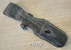 WWII German leather K98 rifle frog dress belt rbnr Luftwaffe estate Army bayonet