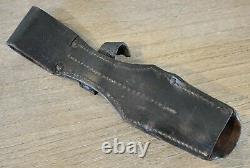 WWII German leather K98 rifle frog dress belt rbnr Luftwaffe estate Army bayonet