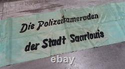 WWII German polizei army wehrmacht pennant Funeral Sash flag banner WW1 police