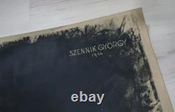WWII German propaganda poster Hungarian elite Army Heer recruiting US Vet estate
