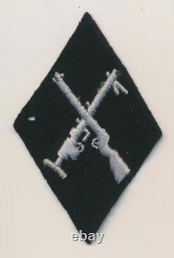 WWII German sleeve diamond black elite jacket insignia uniform patch estate Army