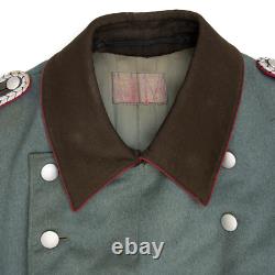 WWII German uniform tunic Fire Police Polizei overcoat jacket US Army Vet estate