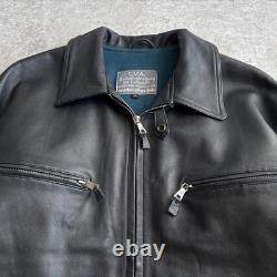 WWII Luftwaffe Leather Jacket Replica L. V. A. German Army