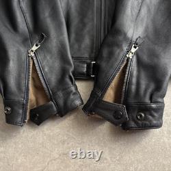 WWII Luftwaffe Leather Jacket Replica L. V. A. German Army