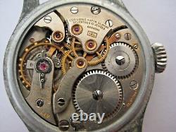 WWII Military Wristwatch German Army Longines Cal. 12L