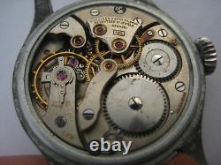 WWII Military Wristwatch German Army Longines Cal. 12L