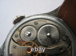 WWII Military Wristwatch German Army Longines Cal. 12L