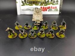 WWII Painted German Soldiers /US Army Figures Wargame Miniatures Diorama Scenery