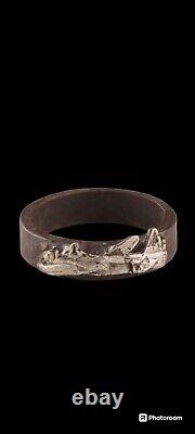 WWII Pilots Bomber Ring GERMAN ww2 MILITARY GERMANY Army WEHRMACHT Soldiers