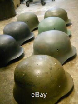 WWII/Post War Spanish Army/ German Style Helmet