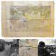 Wwii Rare Army Captured German'battle Of The Scheldt' Antwerpen' Map Ww2 Relic