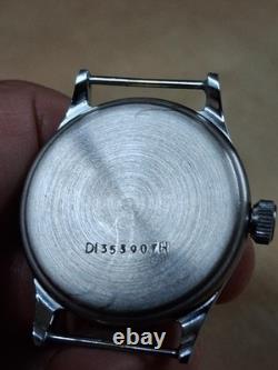 WWII Rare German Military (Helvetia) 17 jewel Watch'D I H' 1940s (RUNS GREAT) WWII Rare German Military (Helvetia) 17 jewel Watch'D I H' 1940s (RUNS GREAT)