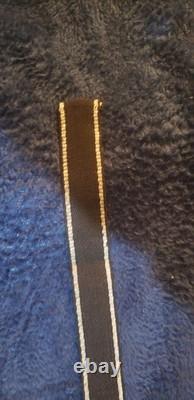 WWII SS SD CUFF TITLE GERMAN AUTHENTIC Black Army Heer Patch Insignia Uniform
