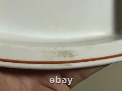 WWII US ARMY plate vtg Alt Schonwald german porcelain china antique military art