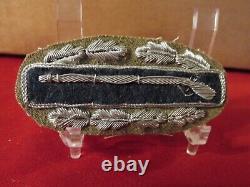 WWII US Army CIB Combat Infantry Badge Bullion Patch STUNNING #2 German made