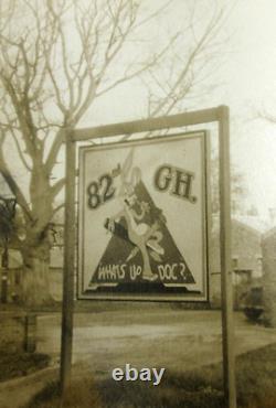 WWII US Army Hospital Photos 82nd GH Medical Corps German POWs England 1940s