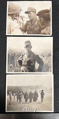 WWII US Army Image of German Surrender Tunisa North Africa Afrika Korps Original