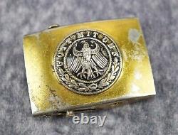 WWII WW1 German belt buckle gott mitt uns army military child sized vet estate