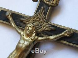 WWII WW2 German Army Wehrmacht Officer Pectoral Cross Pendant Crucifixes (No. A1)