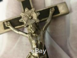 WWII WW2 German Army Wehrmacht Officer Pectoral Cross Pendant Crucifixes No. S03