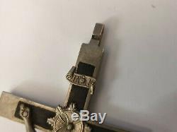 WWII WW2 German Army Wehrmacht Officer Pectoral Cross Pendant Crucifixes No. S03