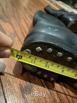 WWII WW2 German Boots, Original, Army, Leather, Wehrmacht, Officer, Jack, Soldier, Heer