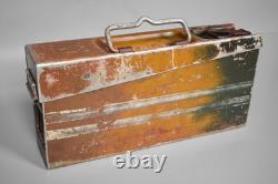 WWII WW2 German MG34 MG42 Early Original Camo Aluminium P-kasten Oil Storage Can