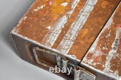 WWII WW2 German MG34 MG42 Early Original Camo Aluminium P-kasten Oil Storage Can