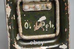 WWII WW2 German MG34 MG42 Early Original Camo Aluminium P-kasten Oil Storage Can