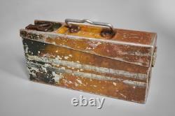 WWII WW2 German MG34 MG42 Early Original Camo Aluminium P-kasten Oil Storage Can