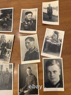 WWII WW2 German Military Army Soldiers Postcard Photo