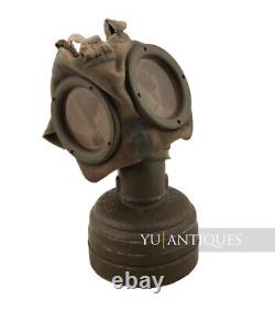 WWII WW2 German Military Wehrmach Army GM30 Gasmask & Container Dated 1942 Year