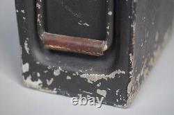 WWII WW2 Original German MG34 MG42 Early Patronenkasten Metal Box 1938 ex Camo