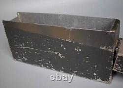 WWII WW2 Original German MG34 MG42 Early Patronenkasten Metal Box 1938 ex Camo